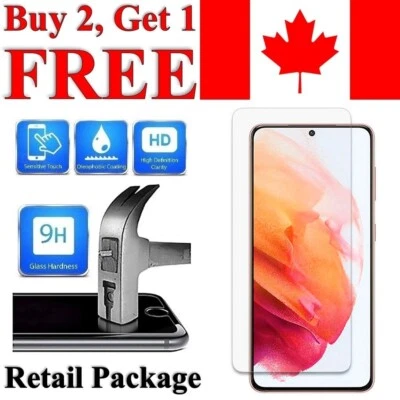 Premium Tempered Glass Screen Protector for Samsung Galaxy S21 & S21 Plus - Image 1 of 4