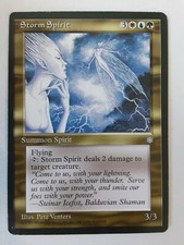 Storm Spirit - LP  - Magic the Gathering MTG - Ice Age M-187