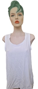 Opus Tank Top Damen Oberteil Top trägerlos  Sommerlook   weiß Gr. 38 - Bild 1 von 3