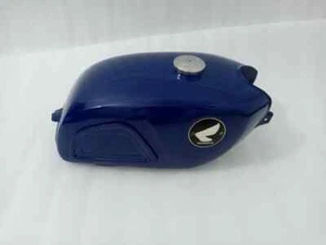 Tanque de combustible Honda CL 175 CL175 1968-69 aluminio pintado azul + tapa + grifo + insignias - Imagen 1 de 15