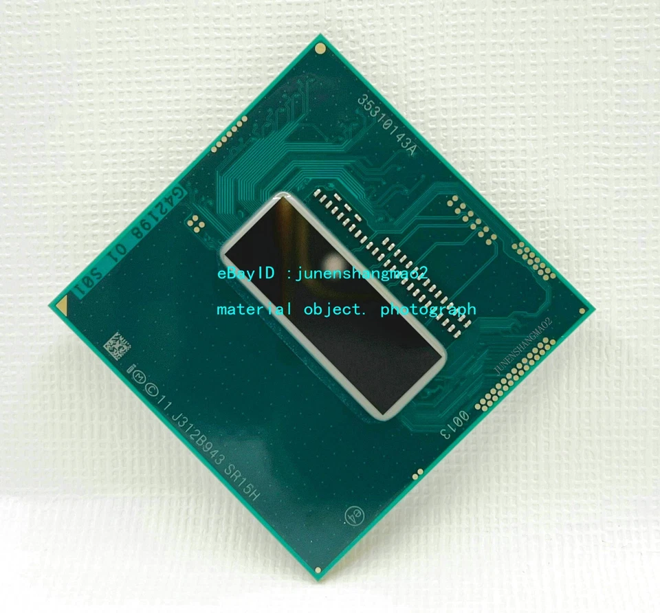 Intel Core i7 4700MQ 2.4GHz quad core 6M SR15H PGA 946 Notebook Prozessor - Bild 1 von 4