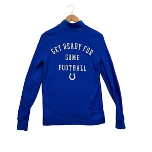 Suéter de fútbol americano Victoria's Secret rosa NFL Colts 1/4 cremallera L/S para mujer S - Imagen 1 de 4
