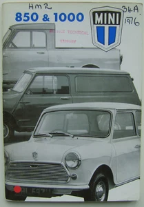 Mini 850 & 1000 Saloon Van Pick Up Handbook 1975 No. AKD 7347 - Picture 1 of 1
