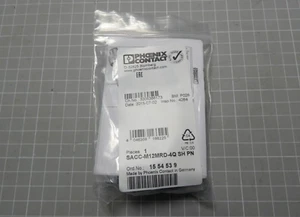 1 x Phoenix Contact Datensteckverbinder SACC-M12MRD-4Q SH PN - Bild 1 von 2