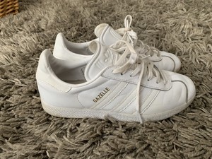 adidas ladies leather trainers