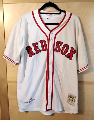 TED WILLIAMS Boston Red Sox. Authentic 1939 Mitchell & Ness Jersey SIZE 3XL NEW Cover