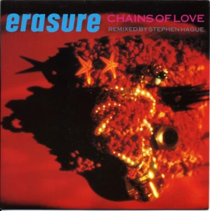 Erasure – Chains Of Love / Don't Suppose 7" NM/NM UK 1988 - Picture 1 of 2