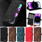 Retro Wallet Leather Flip Bag Case For iPhone 15 14 13 12 11 Pro Max XR 7 8 Plus