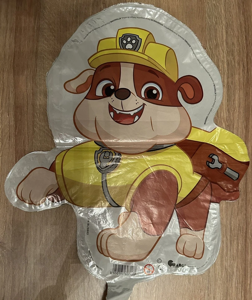 Globo de lámina de escombros Grabo 14" Paw Patrol (1) - Sin embalaje - Sin válvula Foto 1 de 1