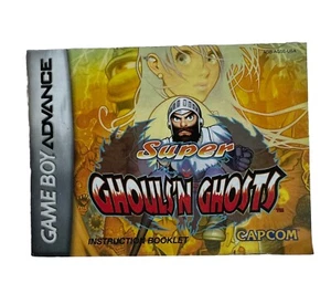 GBA -Manuale Super Ghouls’n Ghosts - GAME BOY ADVANCE - Imagen 1 de 2