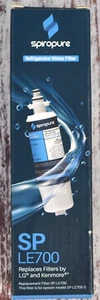 SPIROPURE #SP LE700 Refrigerator Water Filter LG Kenmore Replacement New - Picture 1 of 3
