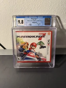 Rare Sealed Mario Kart 7 CGC 9.8 A++ Nintendo 3DS Graded Video Game - Picture 1 of 5