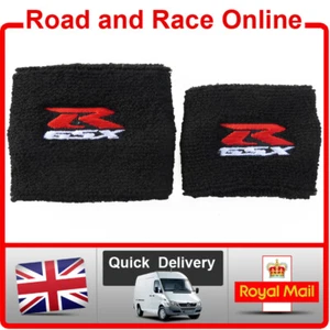 Suzuki GSXR Brake Reservoir Socks Covers Pair Large & Small GSXR1000 K1-K9 - Picture 1 of 7
