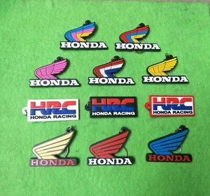 Juego de 11 piezas Llavero de Ala Clásica HONDA/Llavero de Motocicleta de Colección - Imagen 1 de 2
