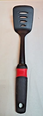 Good Cook 14" Nylon Slotted Spatula; Black - Image 1 of 4