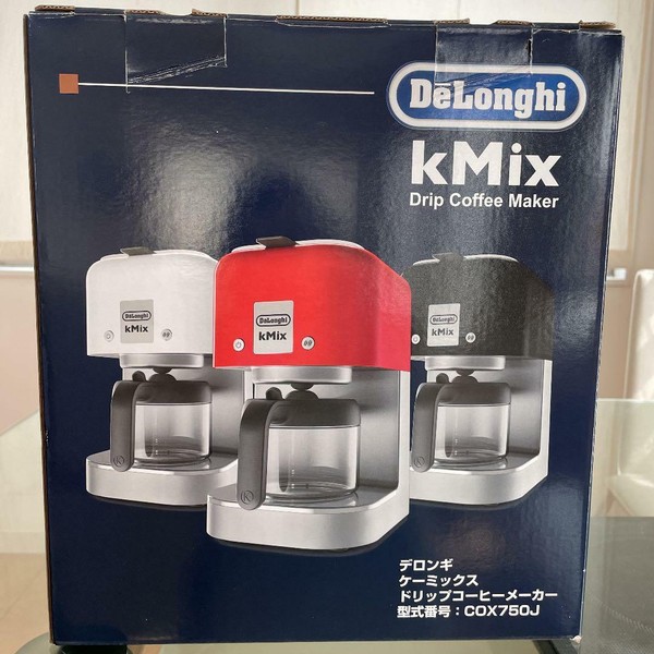 DELONGHI KMIX Drip Coffee Maker COX750J-WH Cool White with Aroma Switch Photo Related