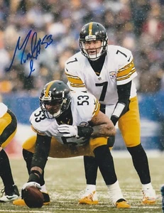MAURKICE POUNCEY PITTSBURGH STEELERS ACTION SIGNED 8x10 - Picture 1 of 1