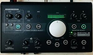 Mackie Big Knob Studio Monitor Controller/USB Audio Interface Fully Works
