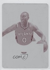 2012-13 Panini National Treasures Printing Plate Magenta 1/1 Jeff Teague #19 1u9