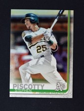 2019 Topps Series 1 Base #66 Stephen Piscotty - Oakland Athletics