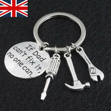 Gift Charm Keyring 'If Dad Can't Fix It, No one Can' Bottle Opener Fathers Day