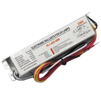 Ballasts Électroniques D'éclairage Germicide PL1-425-40W pour Lampes UV 21-40W