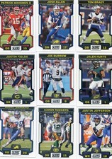 2023 Panini Score Football PICK YOUR CARD for Base Set #1-300