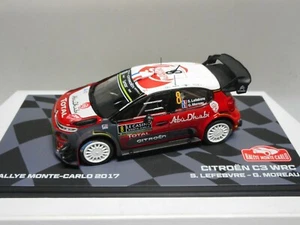 CITROEN C3 WRC 2017 RALLY MONTE CARLO S.LEFEBVRE 1:43 EAGLEMOSS IXO - Foto 1 di 4