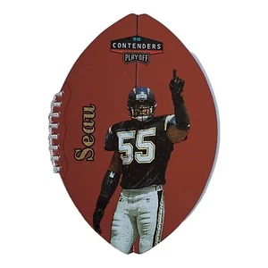 1998 Playoff Contenders | Leather Gold | #78 | Junior Seau | SSP #'d /33 - Bild 1 von 2