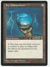 Icy Manipulator * MTG * JUMBO OVERSIZED 6X9 Arena Prize / Promo Card