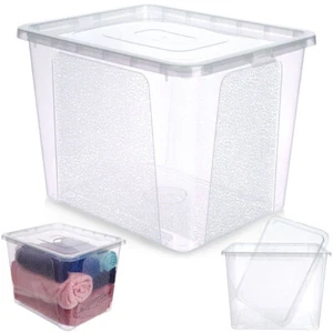 Aufbewahrungsbehälter Aufbewahrungsbox Kiste Behälter Container mit Deckel 30 L - Bild 1 von 11