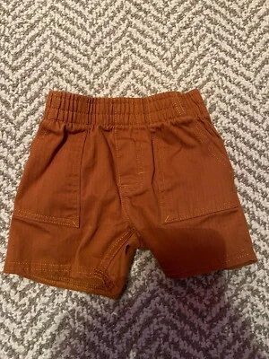 Pantalones Cortos Timberland Naranja Quemado Bebé Niño Talla 12 Meses ¡Muy Bonitos!! Foto 1 de 3
