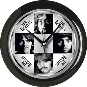 The Beatles gift, Fab Four 10 inch wall clock, free 48 hours tracked postage - Picture 1 of 4