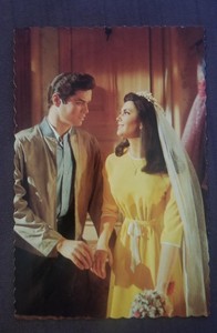 POST Card 1961 WEST SIDE STORY Natalie Wood Richard Beymer wedding scene MINT