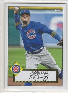 Javier Baez 2021 Topps Series 1 Redux Insert #T52-4 Cubs - Picture 1 of 1