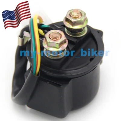Solenoide relé de arranque para Yamaha XV535 Virago 535 87-01/XV500 83-98/XV400 91-94 Foto 1 de 4