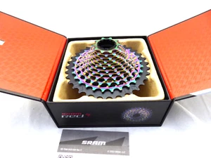 SRAM RED XG-1290 Cassette - 12-Speed, 10-33t, For XDR Driver Body, Rainbow, D1 - Picture 1 of 2