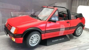 Solido 1/18 Scale Diecast S1806201 - 1989 Peugeot 205 CTI MK1 - Red - Picture 1 of 5