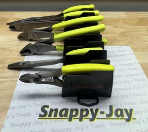 Snap-on Tools USA NEW HI VIZ 6pc Essential Pliers Set W/organizer PL600ES2RKHV - Picture 1 of 6