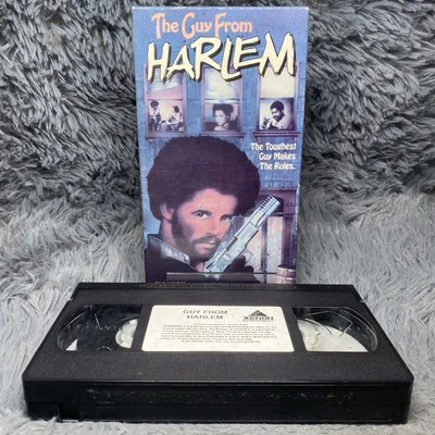 The Guy From Harlem VHS Tape 1989 Blaction Productions Blaxploitation Film Rare - Image 1 of 4