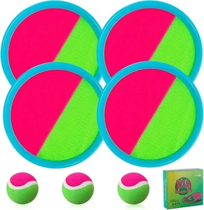 Outdoor Games for Kids - Outside Toys Ages 4-8, Toss Medium, 4 Blue - Picture 1 of 7