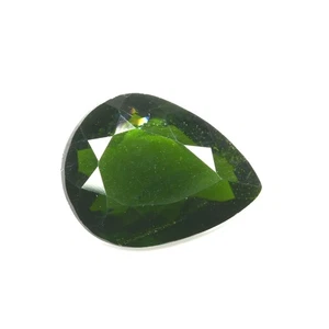 5.23 Ct Alluring Pear Cut (12 x 9 mm) 100% Natural Green Chrome Diopside Gems - Picture 1 of 7