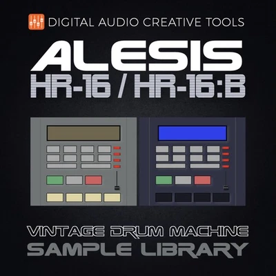 Alesis HR-16 & HR-16B Drum Machine Sample Library (96 Samples) - Instant Access - Image 1 of 3
