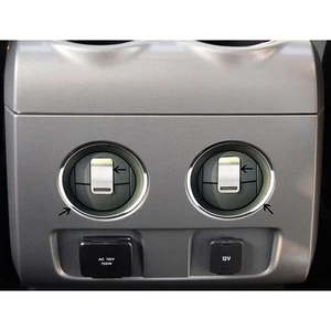 Rear A/C Vent Trim Rings 4p for 10-14 Ford F-150 SVT Raptor [Stainless/Polished] - Picture 1 of 3