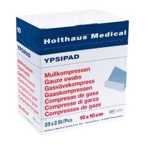Compresa de gasa Holthaus YPSIPAD, 10 x 10 cm | Pack (50 unidades) - Imagen 1 de 1