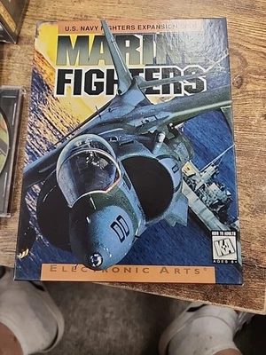 Vintage PC Retro Marine Fighters 1995 US Navy Fighters Expansion Disk Open Box - Image 1 of 4