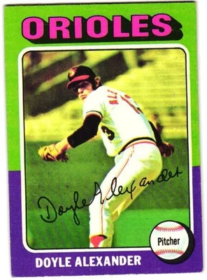 1975 Topps Mini - Doyle Alexander #491 (B) - Image 1 of 2