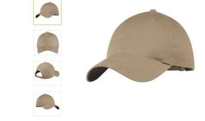 Boné de bola Nike Golf NKFB6449 Fighting Illini Chief Illiniwek logotipo proibido novo - Imagem 1 de 4