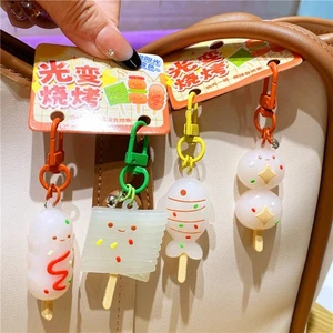 Cartoon Color-Changing Roast Duck Keychain Barbecue Skewers Keychain Woman - Picture 1 of 22