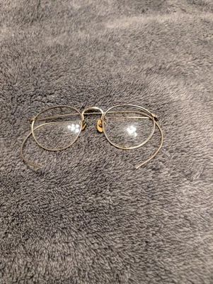 Copos antigos folheados a ouro amarelo 10 a 12 quilates  - Imagem 1 de 4